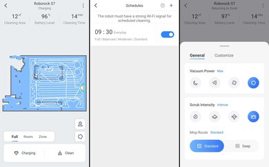 Roborock S7 Companion App Screen Grabs
