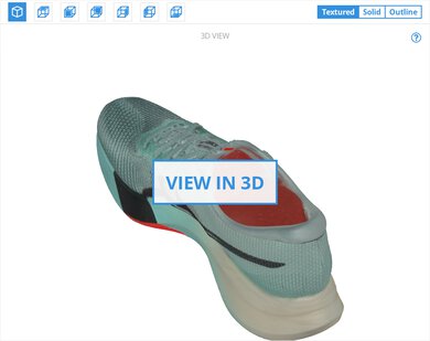 ASICS METASPEED EDGE PARIS 3D Model Full Shoe