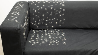 Shark AI Robot Sofa Pickup Post Test