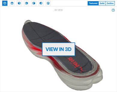 PUMA Velocity NITRO 5 3D Model Internal