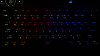 Corsair K100 RGB Brightness Min