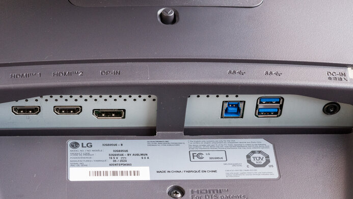 LG 32GS95UE-B Inputs 1