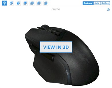 Razer Basilisk V3 Pro 3D Model