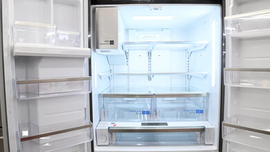 Frigidaire GRFS2853AD Ice Maker Location