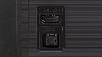 Samsung Q60/Q60A QLED Rear Inputs Picture