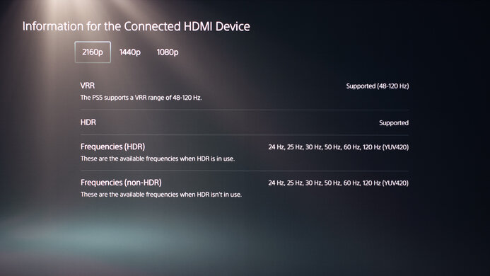 Gigabyte MO27Q28G PS5 Compatibility Photo