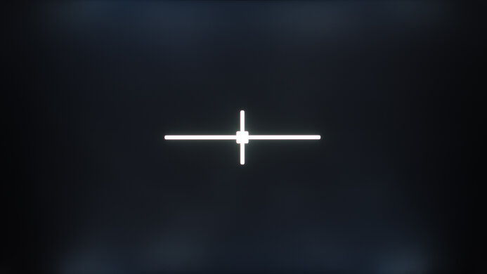 HP OMEN 27c Black Uniformity Picture With Local Dimming