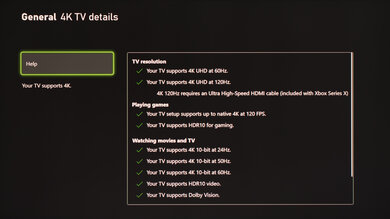 Vizio P Series Quantum X 2020 Xbox Series X Screenshot