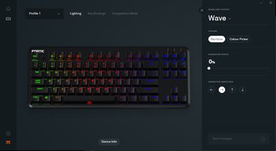 Fnatic miniSTREAK Software Picture