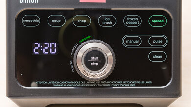 Braun TriForce Power Pro JB9041BK Control Panel