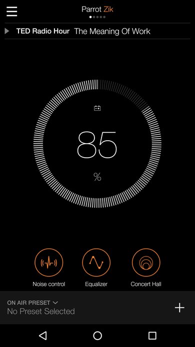 Parrot Zik 3/Zik 3.0 Wireless App Picture