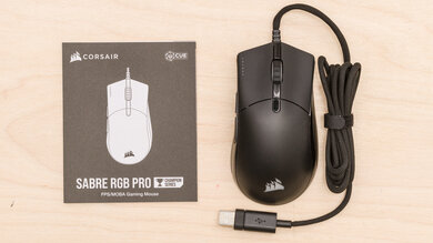 Corsair SABRE RGB PRO In the box picture