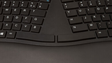 Kensington Pro Fit Ergo Wireless Keyboard Build Quality Close Up