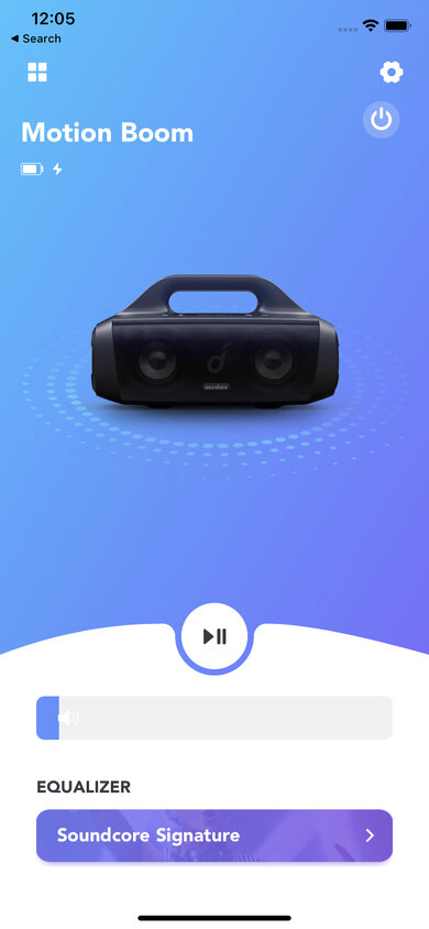 Anker Soundcore Motion Boom App Picture