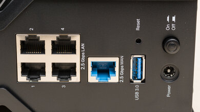TP-Link Archer BE550 Ports Photo
