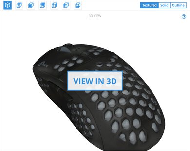 DREVO Falcon Wireless RGB 3D Model