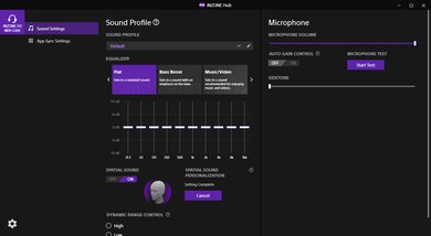 Sony INZONE H3 App Picture