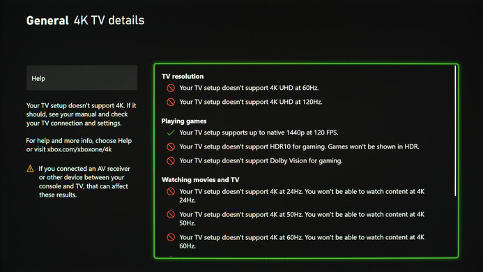 HP X27q XSX Compatibility Photo