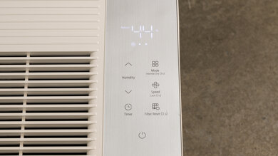 LG PuriCare Sonoran Controls And Display