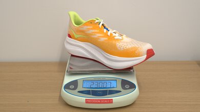 HOKA Mach 6 Left Shoe Weight Photo