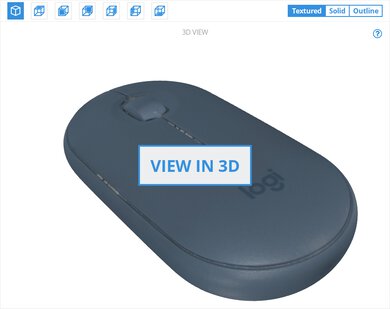 Logitech Pebble M350 3D Model