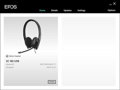 Sennheiser SC 160 USB-C Headset App Picture