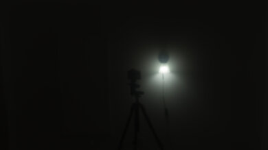 LG QNED80 2023 Average Room Off Picture