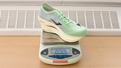 Mizuno Wave Rebellion Pro 3 Left Shoe Weight Photo