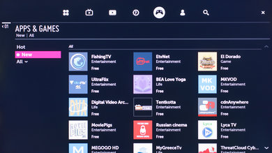 LG UH6150 Apps Picture