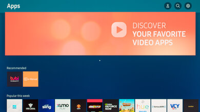 Samsung S95C OLED Apps Picture