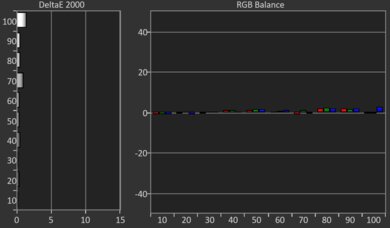 Sony X95L Post White Balance Picture
