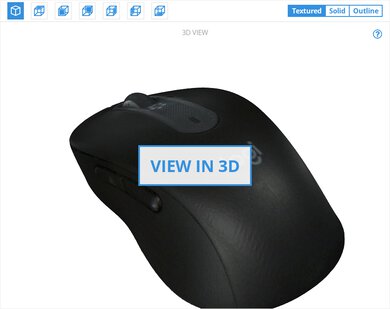 Logitech Signature M650 3D Model
