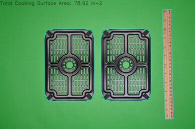 Ninja DualZone DZ801 Surface Area Picture