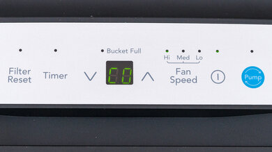 Frigidaire FFAP5033W1 Controls And Display