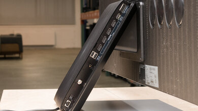 Samsung QN900B 8K Rear Inputs Picture