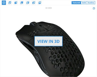 GLORIOUS Model O Wireless 3D Model