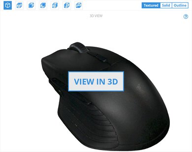 Razer Basilisk 3D Model