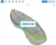 Saucony Endorphin Elite 3 3D Model Internal