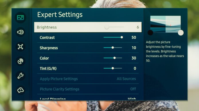 Samsung 43 QN90B QLED OSD Picture