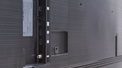 Samsung TU6980 Side Inputs Picture