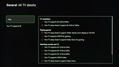 Samsung DU8000 Xbox Series X Screenshot