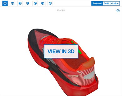 New Balance FuelCell Rebel v5 3D Model Full Shoe