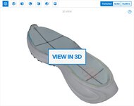 Nike Revolution 8 3D Model Internal