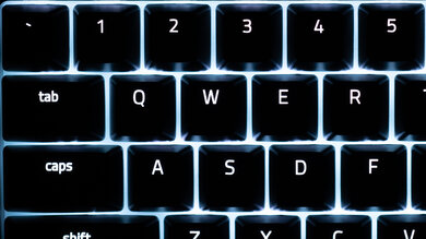 Razer BlackWidow White Shot