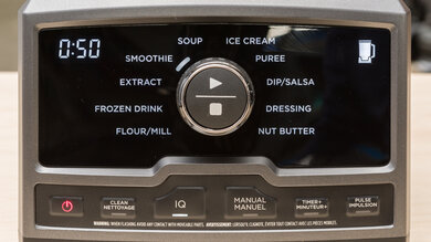 Ninja Chef Blender Control Panel