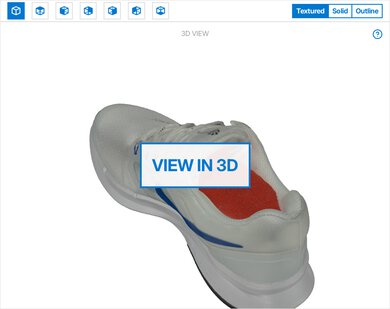 Nike Run Swift 3 3D Model Full Shoe
