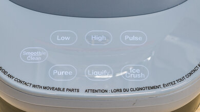 Beautiful High Performance Blender with Touch-Activated Display Control Panel