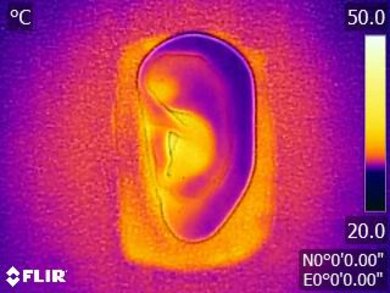 Sennheiser HD 202 II Breathability Before Picture