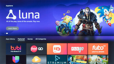 Amazon Fire TV 4-Series Apps Picture