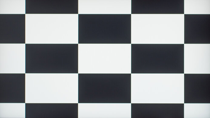 HP OMEN 27qs Checkerboard Picture